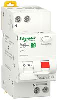 Автомат дифференциального тока АВДТ Schneider Electric Resi9 2п 16А 30мА 6кА C тип A картинка